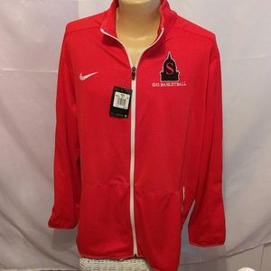Nike Dri Fit Zip Jacket 2XL SHS Basketball Red